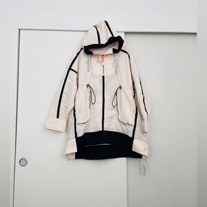 NWT Free People Oversized Peace Out Parachute Parka Jacket Size Medium Large